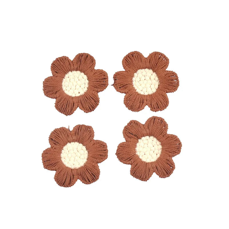 20pcs 3.1cm Colorful Mix Flower Patches Embroidery Clothes Sewing Garment Appliques Accessories DIY Scrapbook Home Crafts c4047 Qme 6