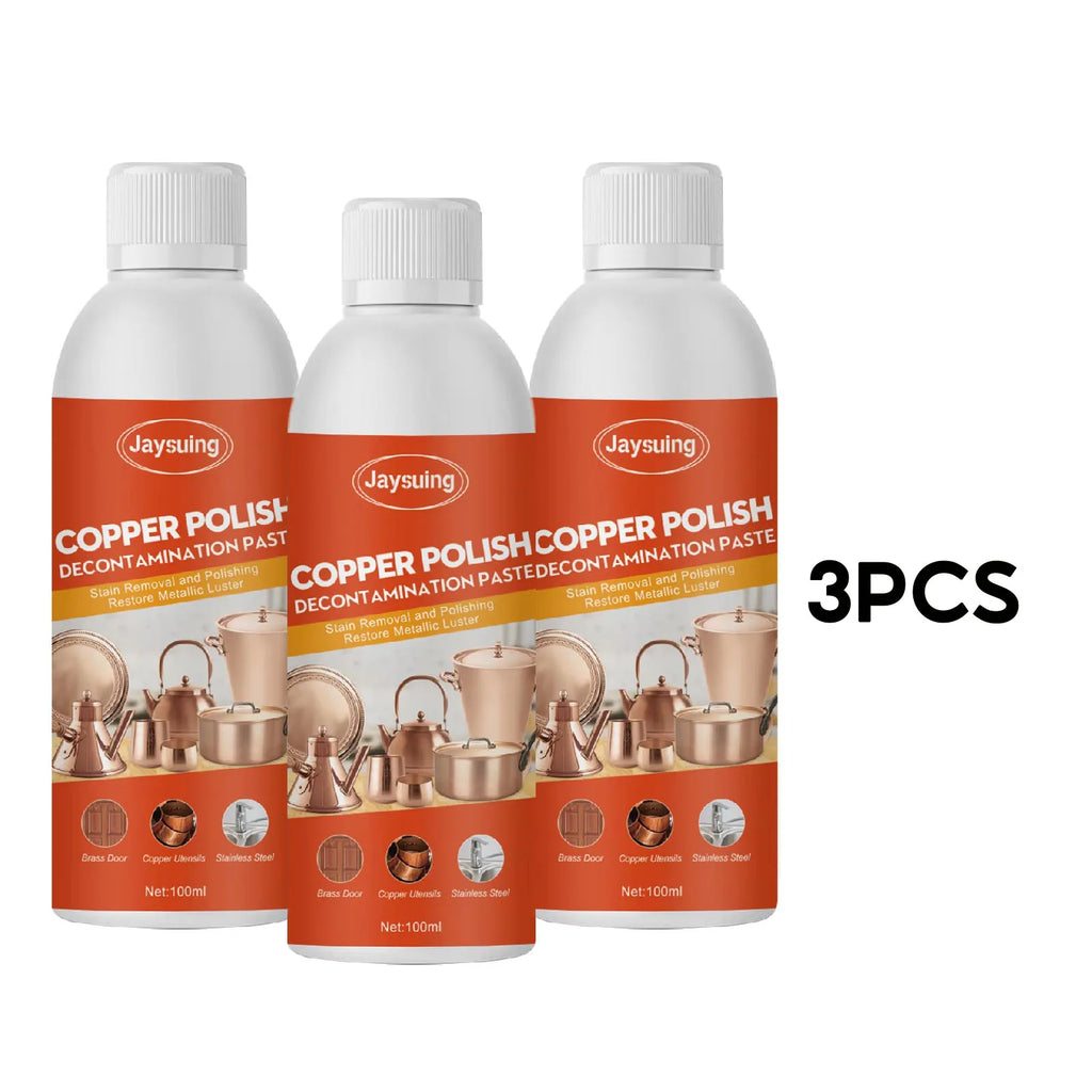 Brass and Copper Tarnish Remover Harmless Non-abrasive Metal Polish Cleaner for Fences Taps Colorful Steel Tiles Qme 300ml