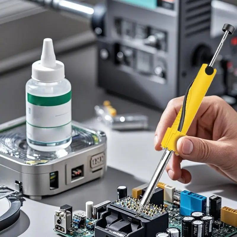Desoldering Iron Solder Sucker Tool Double-use Portable Electric Qme