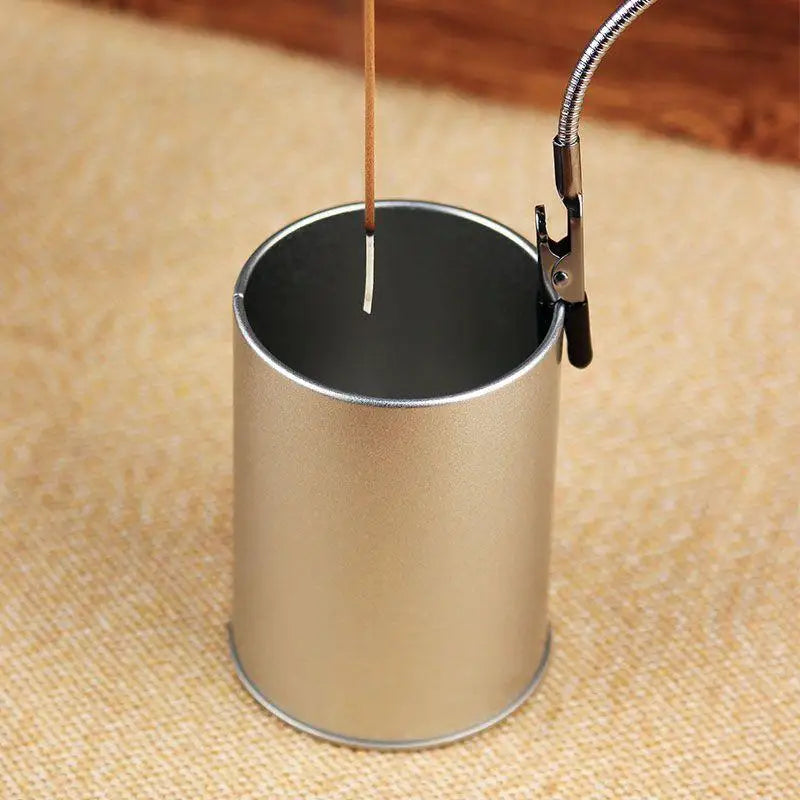 Portable Vertical Incense Bracket Anti-tilt Double Ends Alligator Qme
