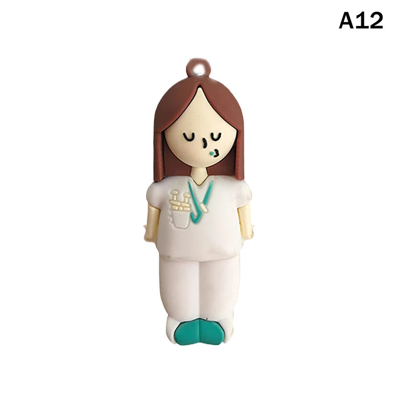 Cute Cartoon-shaped Medical Bottle Opener Multifunctional Rubber Qme A12
