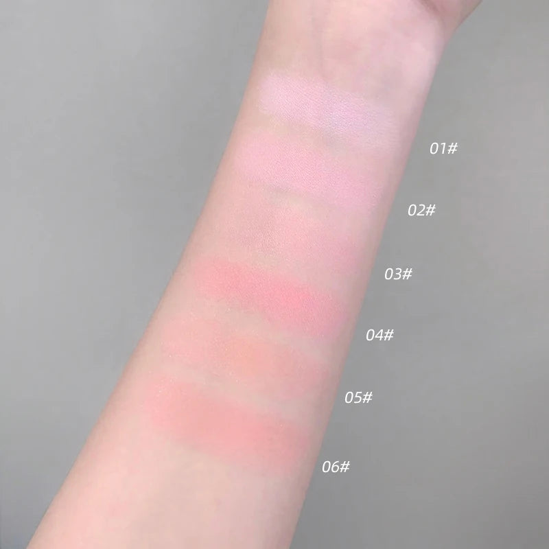 Gege Bear Matte Blush Powder Natural Finish Long-lasting Low Qme