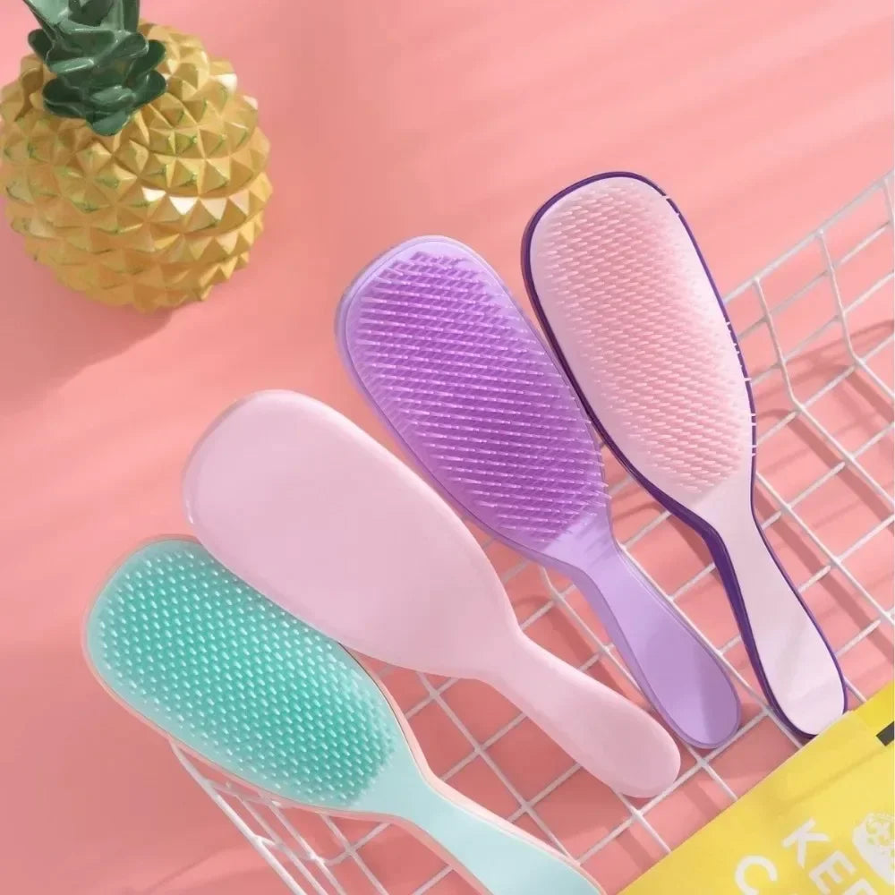 Scalp Massage Comb Anti-static Hair Brushes Not Knotted Tangle Qme