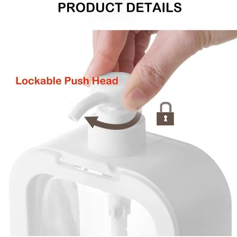 300 Bathroom Soap Dispensers Refillable Lotion Shampoo Shower Gel Qme