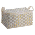 Non-woven Quilt Storage Bag With Lids Zipper Foldable Clothes Quilt Bins Container Large Capacity Dust-proof Bag Organize Qme 30L