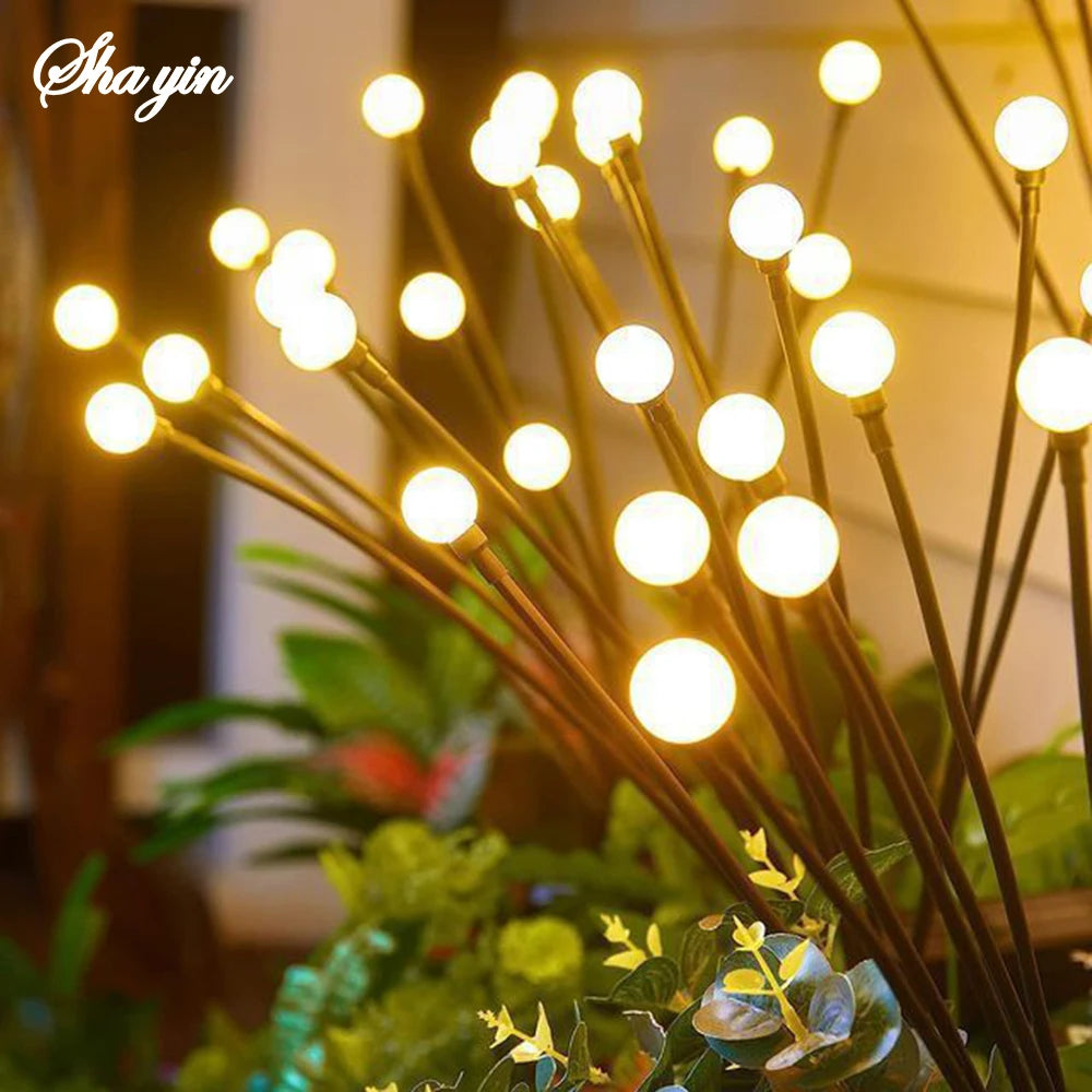 Solar Lawn Light, Outdoor Courtyard Garden Plug-In Light, Outdoor Waterproof Camping Light Qme