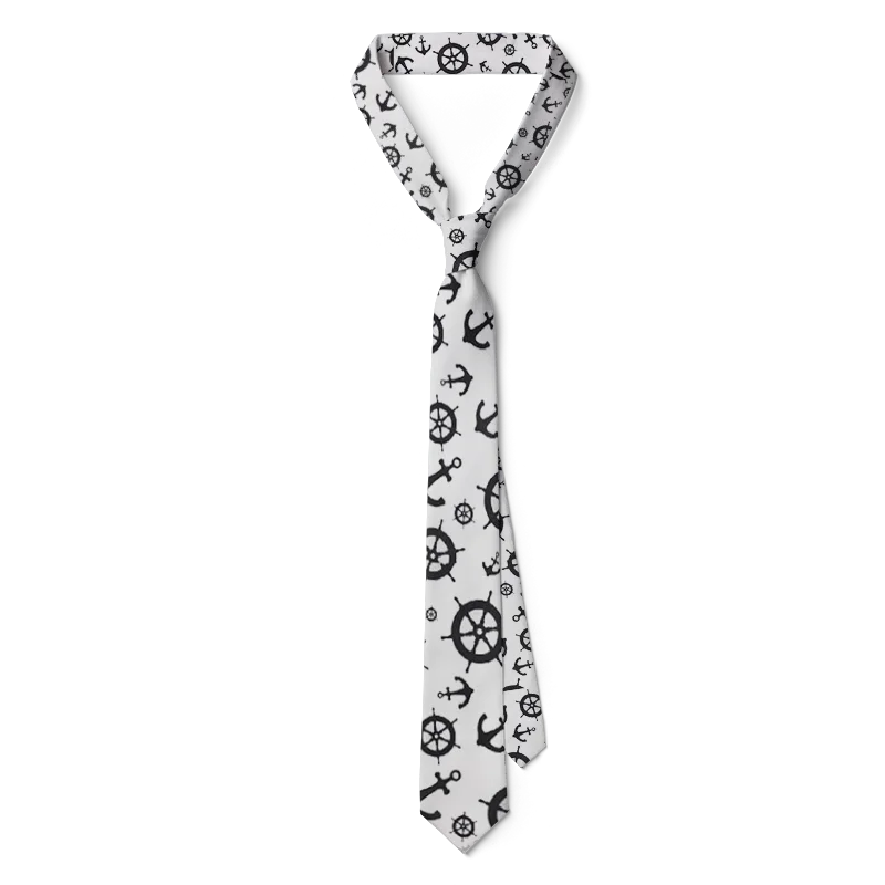 Fun Mathematical Formula Men's Tie 3D Printing Fashion Novelty Qme Style2 CN