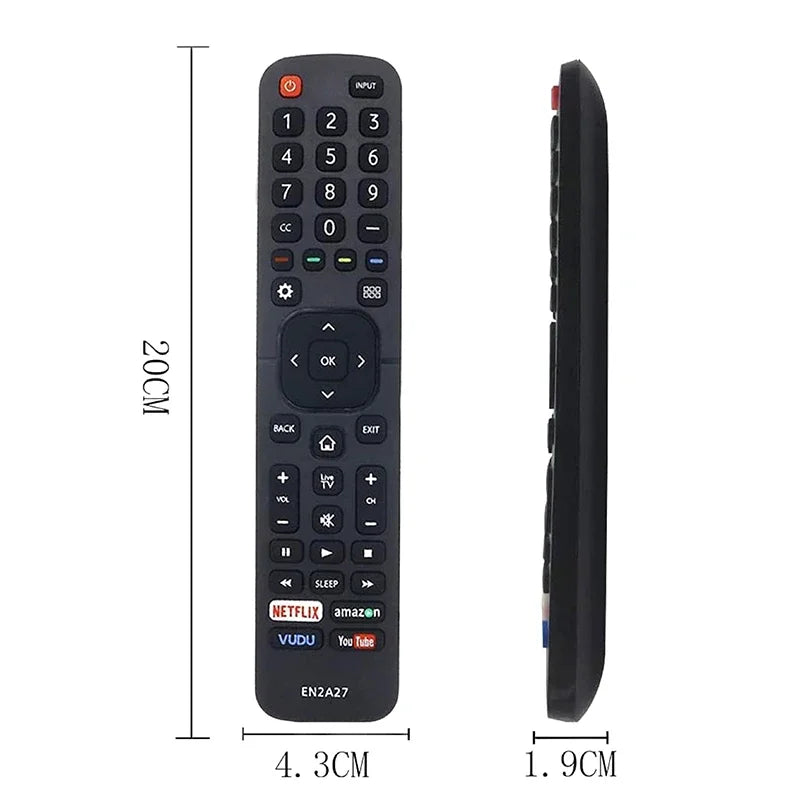 Hisense TV Replacement Universal Infrared Remote Control Compatible Qme