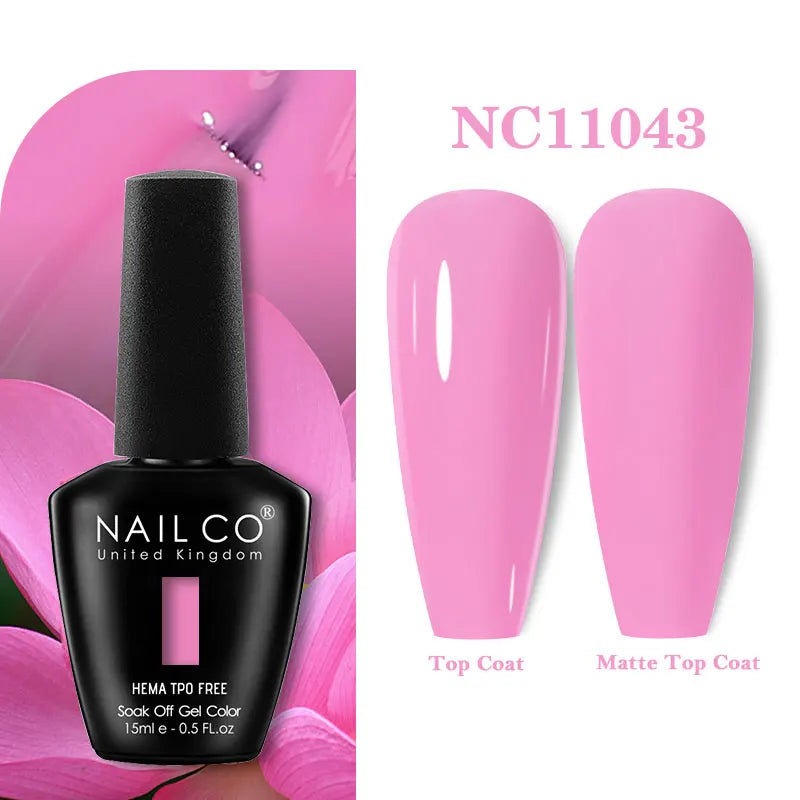 NAILCO Fresh Gel Nail Polish Nails Semi-permanent Varnish Hybrid