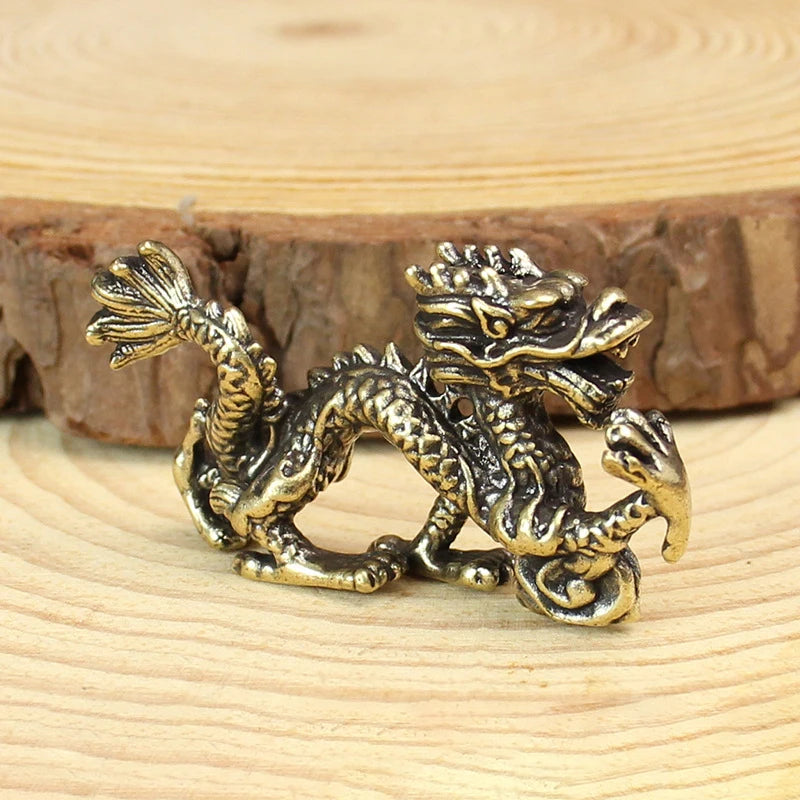 Antique Miniature Animal Ornaments Figurines Vintage Brass Mini Qme