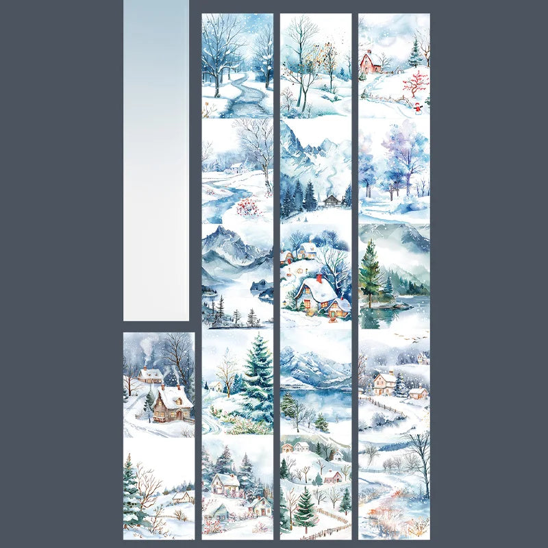 Masking Tape 80mm*2m Journey Nature Beauty Street Scape Tape Scrapbook DIY&Handbook Mobile Phone Case Notebook Decoration Qme 5