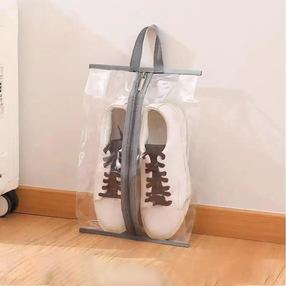 Shoe Storage Bag Zipper Closure Travel Shoes Men Women Breathable Qme