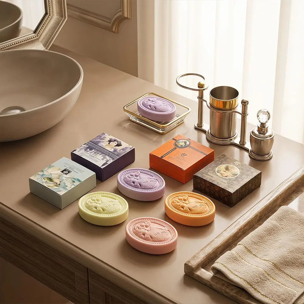 Elegant Handmade Soap Bar Long Lasting Fragrance Women Nourishing Qme