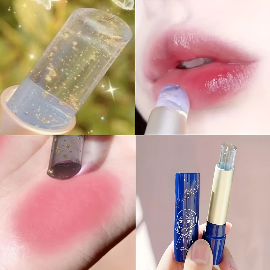 Magic Jelly Lipstick Color Changing Long Lasting Lip Gloss Waterproof Red Lip Stick Makeup Girls Cute Cosmetics Qme