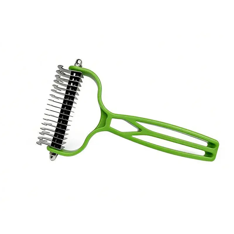 Pet Knot Removing Comb Double Sided Stainless Steel Hair Remover Dog Qme A3