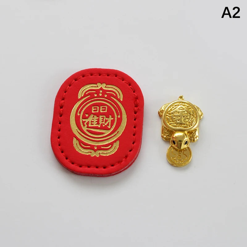 Lucky Turtle Wallet Charm Money-biting Turtleornaments Decor Daily Qme A2