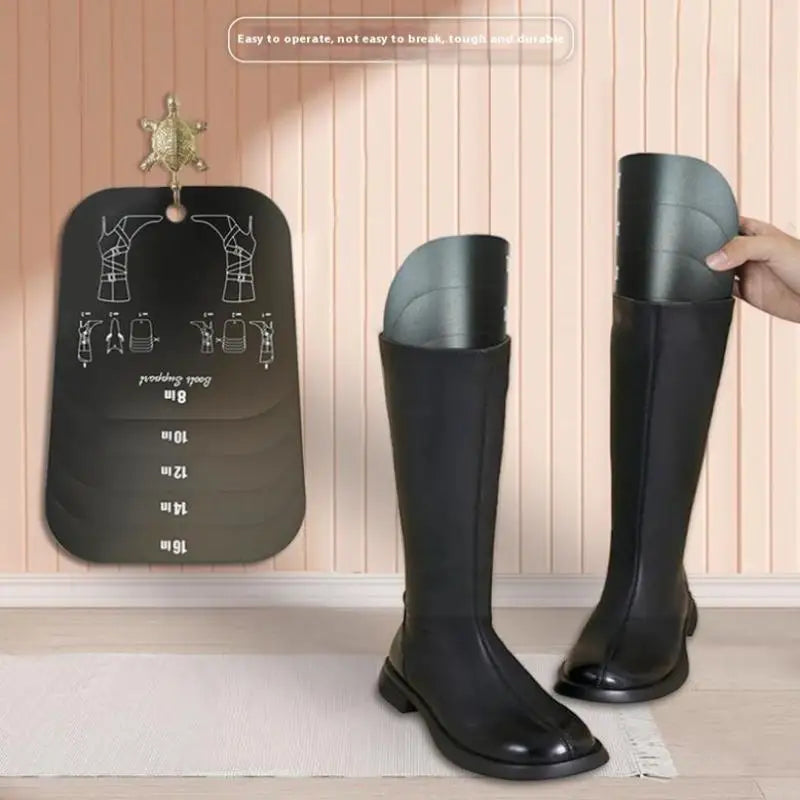 White Black Boot Shaper Stand Form Inserts Tall Support Keep Boots Qme