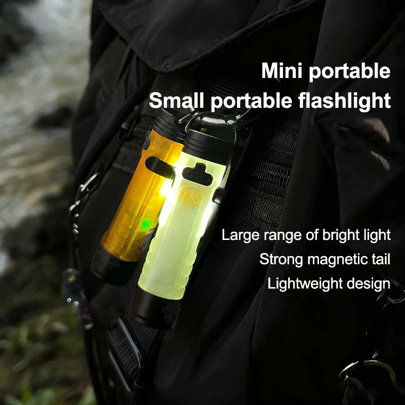Clip-on Rechargeable Lamp Ideal Night Time Outdoor Sports Activities Qme