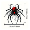Cartoon Car Stickers Spider Cartoon Car Decals Fashionable Auto Animal Stickers Decorative Car Sticker For Vehicles Decorations Qme Black