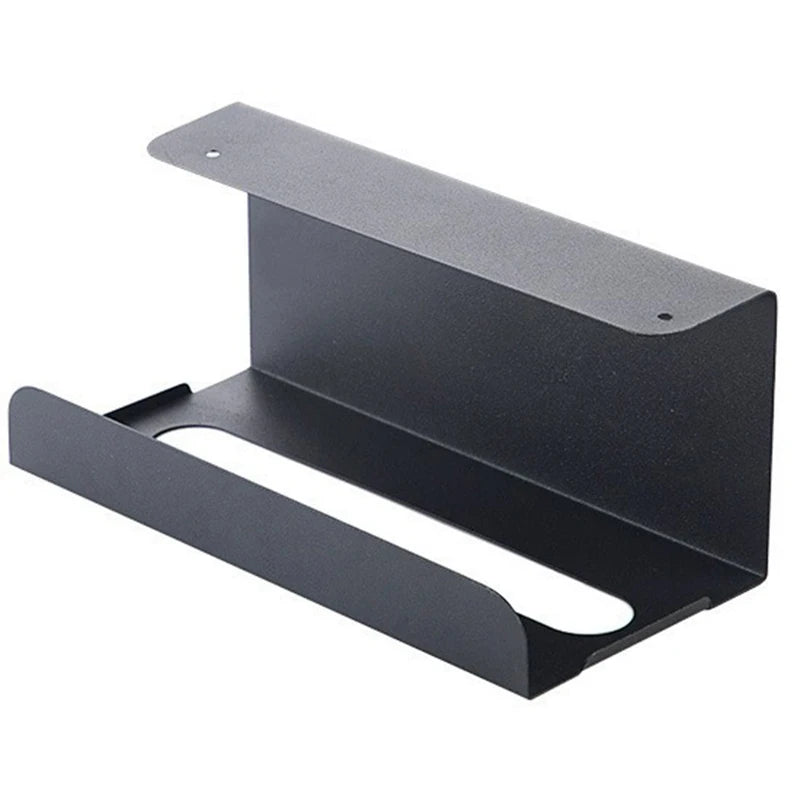 Under Cabinet Holder Paper Towel Kitchen Iron Material Tissue Box Qme A5