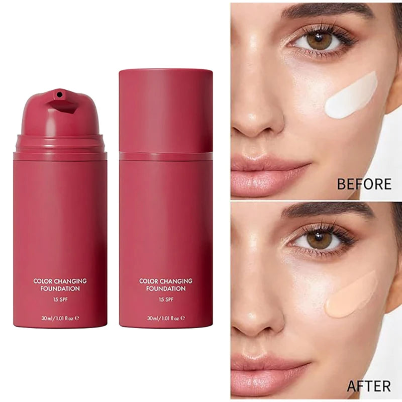 Changing Foundation Make-up Concealer Mild Skin Lasting Even Covering Qme