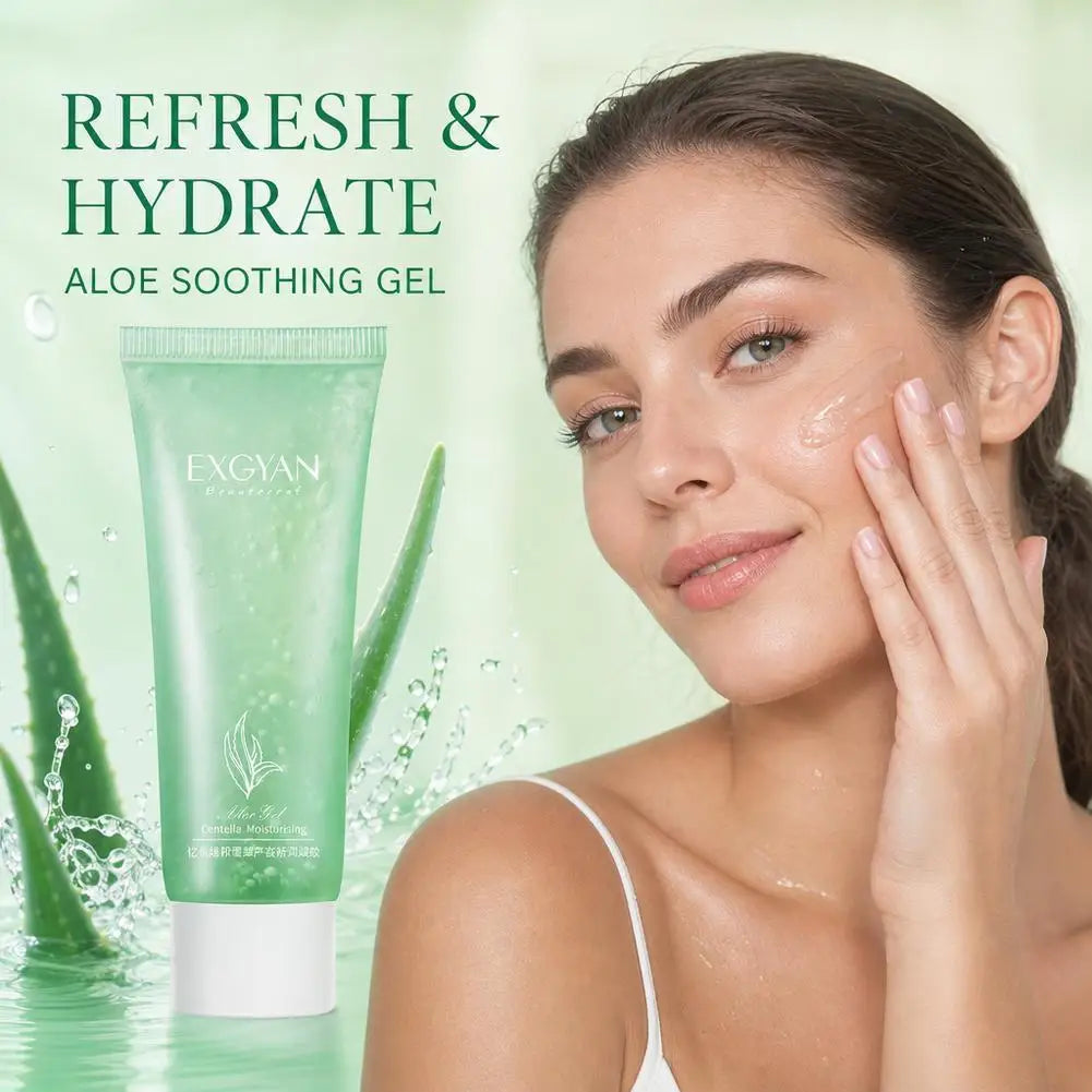 Aloe Vera Gel Pure Face Body Moisturizer After Sun Skin Care Qme