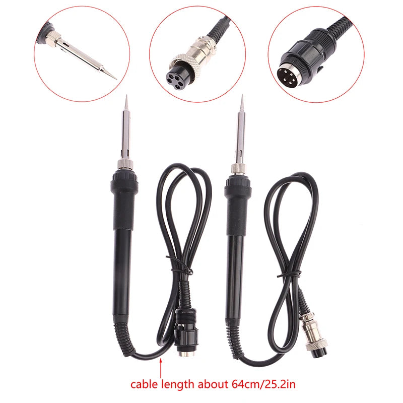 936 Electric Soldering Solder Iron Station 5pin Welding Gun 50W 24V Qme