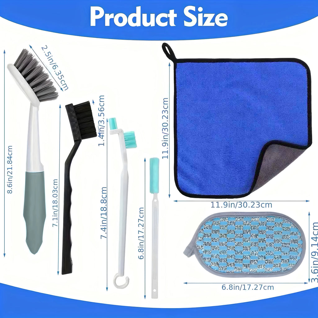 Air Fryer Cleaner Brush Kits Cleaning Tools Accessories Qme