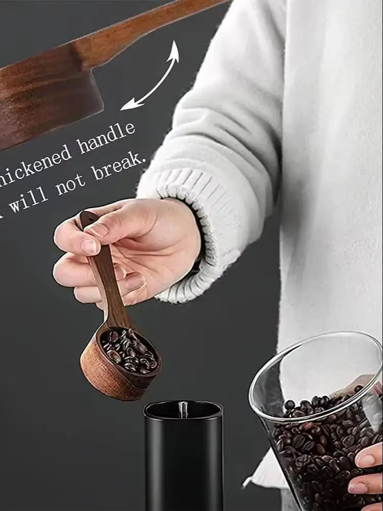 Coffee Spoon Grinding Measuring Ground Beans Tea Soup Cooking Stir Qme short