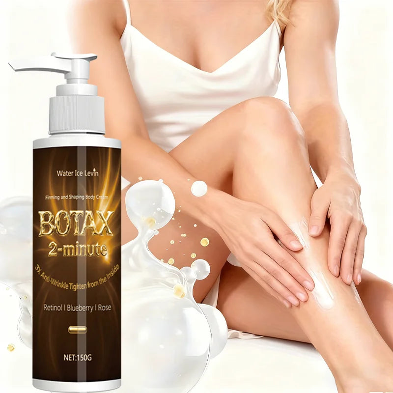 3x Anti-Wrinkle Firming Body Cream with Retinol, Blueberry & Rose for Results in 2 Minutes. Qme