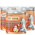 Bee Venom & Horse Oil Hot Cream for Pre-Workout Warming, Firming & Nourishing Massage. Qme Red 60g