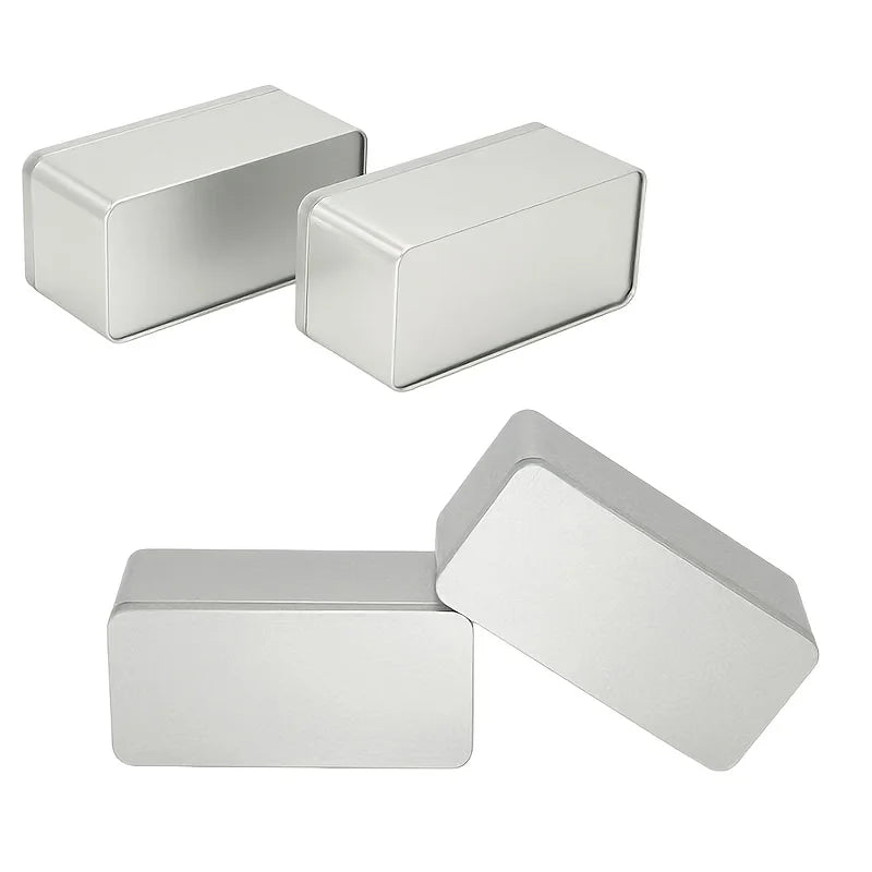 High-Quality Jewelry Necklace Storage Box - Silvery Frosted Texture，Cosmetics Storage Box Qme