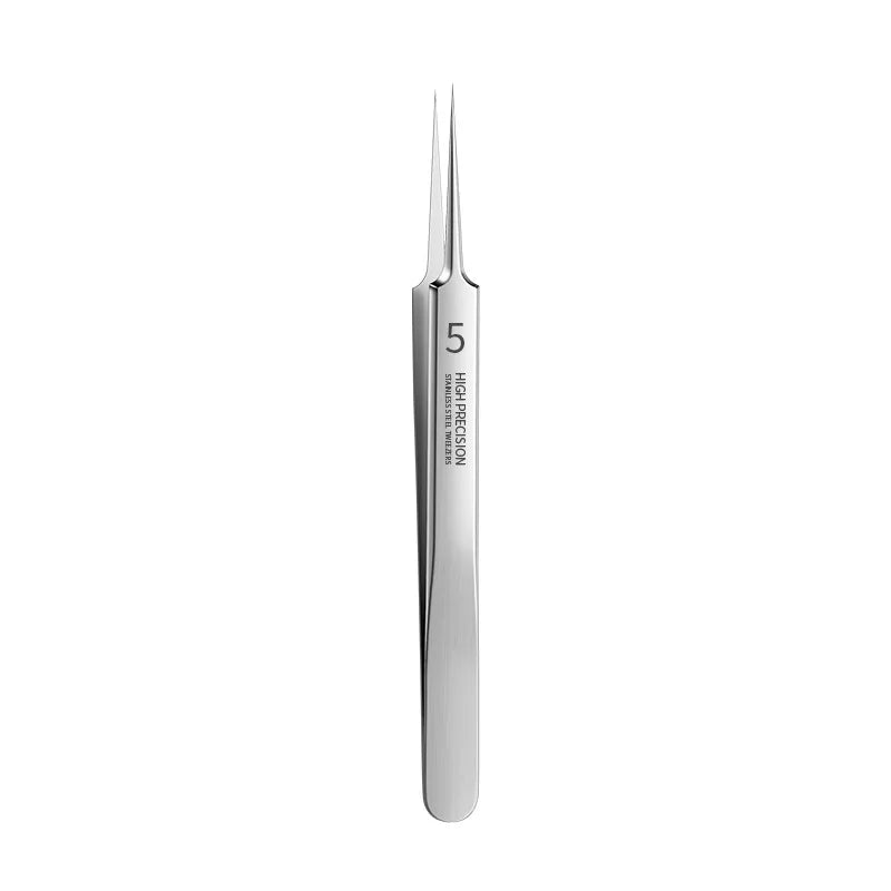 1set Stainless Steel Acne Clip Cell Clip Acne Needle Blackhead Needle Professional Blackhead Acne Needle Beauty Makeup Tool Suit Qme straight clip