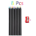 8/16/24Pcs Rainbow Pencils,Dreamy Gradient Colors - No Dust, Line 2 mm, Suitable for Professional Painting and Art Purposes Qme 8 colors
