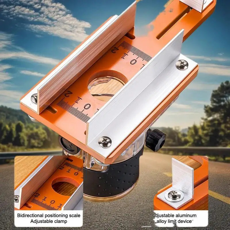 Accurate Slotted Base Slotting Machine Bracket Handheld Edge Trimmer Qme