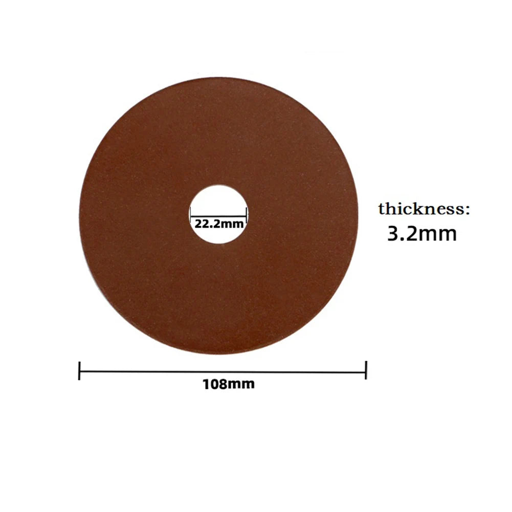 Grinding Wheel Disc Pad Parts Brown Disc For Chainsaw Ener Grinder 3/8inch 404 Chain Workshop Equipment Power Tools Qme