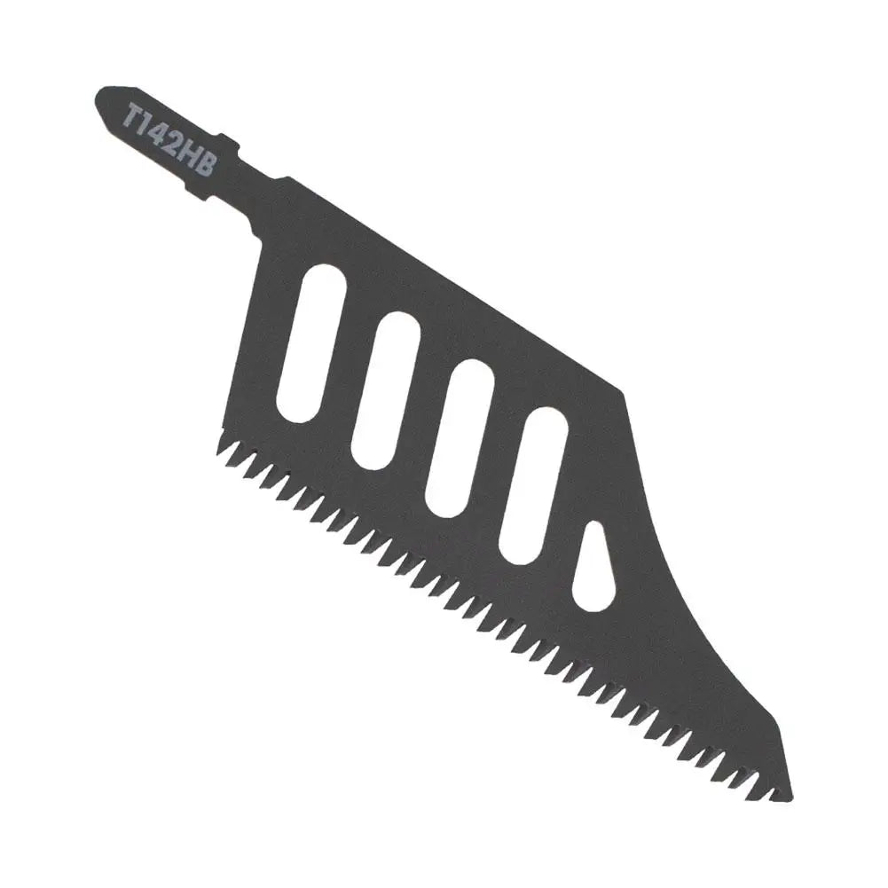 T-Shank Curved Jigsaw Blades T142HB for Flush and Precision Wood Cutting, Multipurpose Saber Reciprocating Saw Blade Set Qme 1pcs