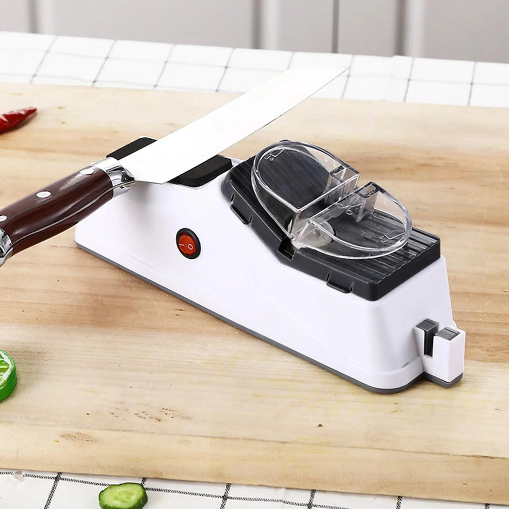 Knife Sharpeners For Kitchen Knives Professional Knife Sharpener For Home Kitchen Tools For 5 Seconds Quick Sharpening & Qme