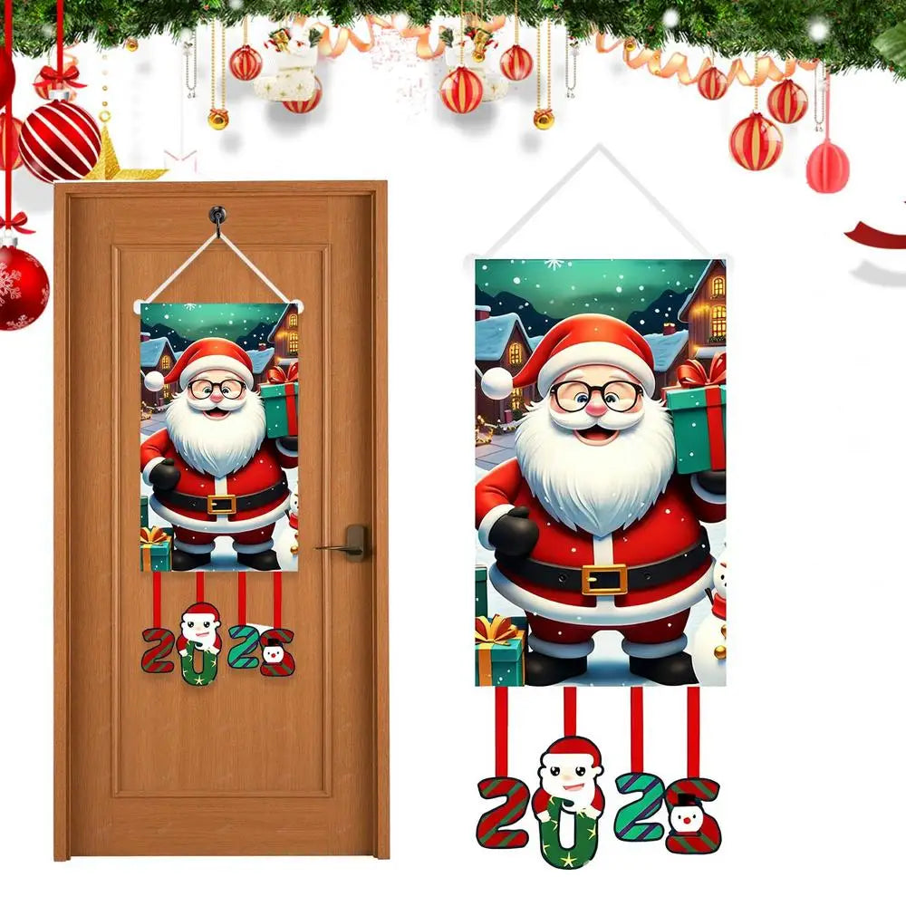 Merry Christmas Flag Waterproof Holiday Decor Decorative Banner Qme E China Mainland