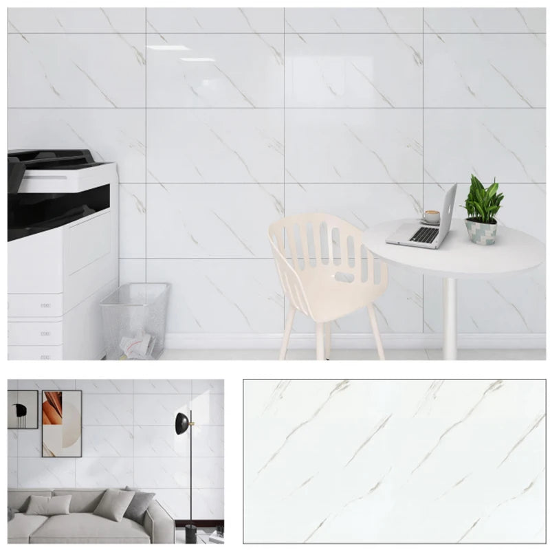 30x60 Imitation Ceramic Tile Wall Tiling Kitchen Bathroom Waterproof Qme 3 30cmX60cm-20pcs
