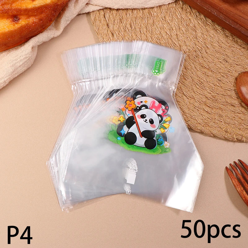 Lovely Cartoon Japenese Triangle Rice Ball Disposable Packaging Bag Qme 4