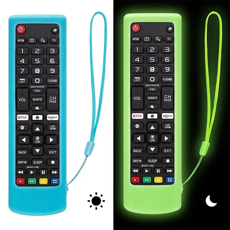 Silicone Case Protective Cover Fit for LG AKB75675311 AKB75095308 AKB76037605 AKB Series Smart TV Remote Control Dustproof Cover Qme