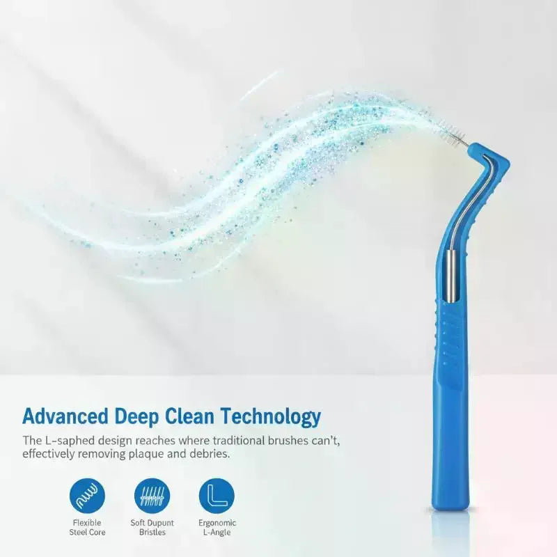 Interdental Brushes Eco-friendly Soft Bristles Assorted Sizes Qme