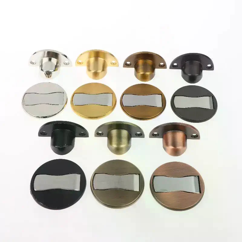 Punch Invisible Door Stop Strong Magnetic Household Bedroom Bathroom Qme