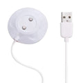 USB for Rose Massage Toy Charger Standing Magnetic Adapter Fast Charging USB Cable Cord Replacement Base Dock Station Qme white