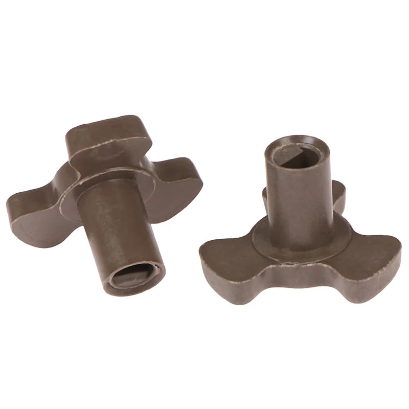 2Pcs 17mm Microwave Oven Turntable Roller Guide Support Coupler Tray Shaft. Qme