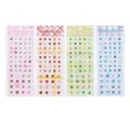 4 Designs Candy Star Series Lovely Five Point Star Theme Resin Stickers for Scrapbooking DIY Frame Collage Decoration Qme ALL