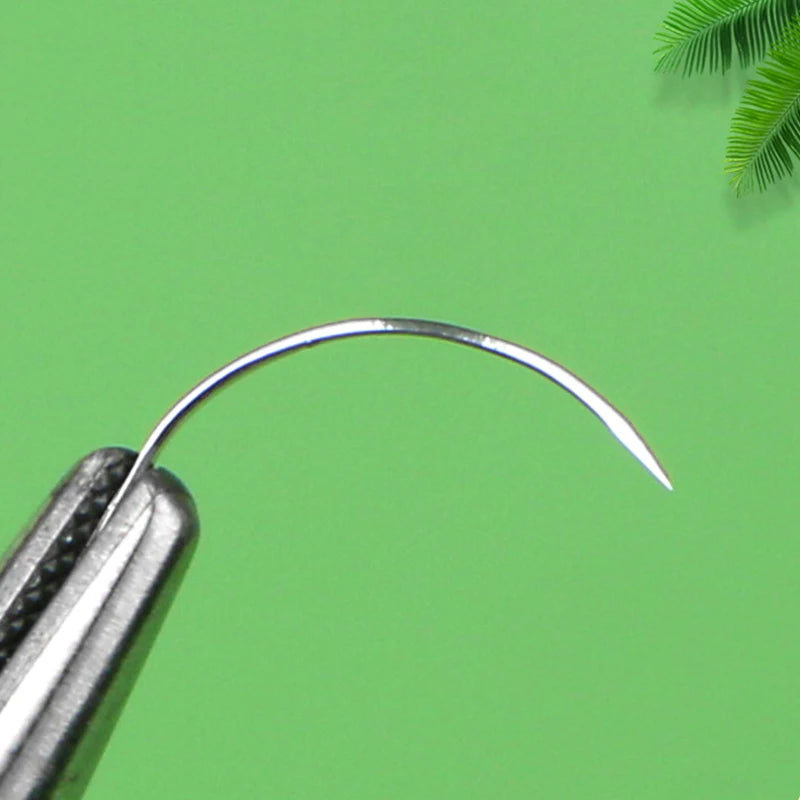Thread Suture Needle Non-absorbable Oral Double Eyelid Surgery Tool Qme