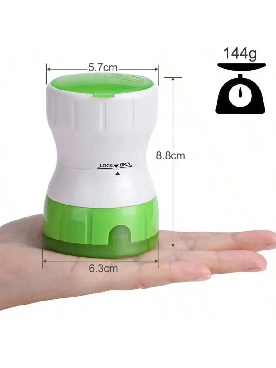 Ceramic Core Grinding Rotating Convenient Three-in-one Medicine Qme
