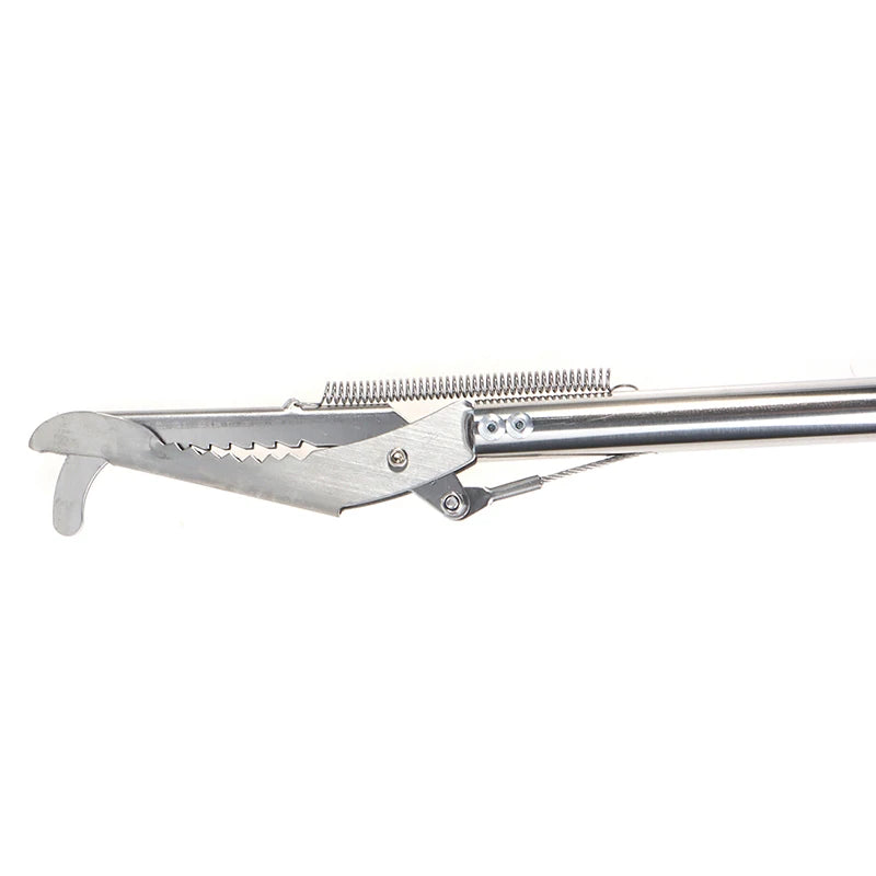 1.2m Foldable Snake Tongs Stick Easy Reach Pick Up Tool Foldable Garbage Clip Qme